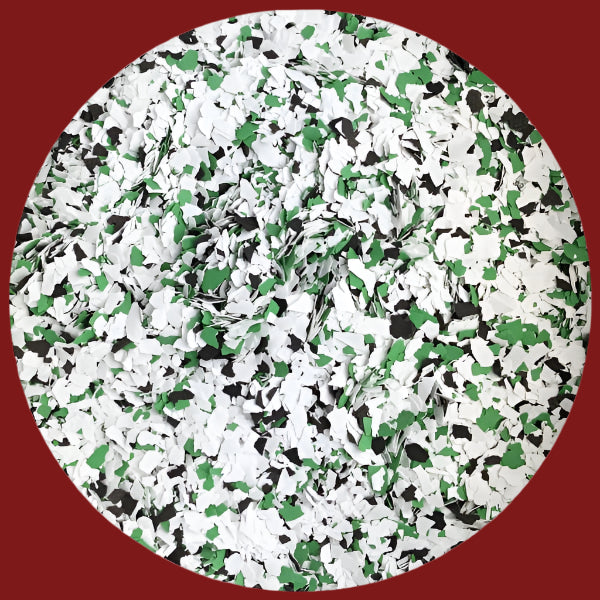 PVA Flakes - Green Blend