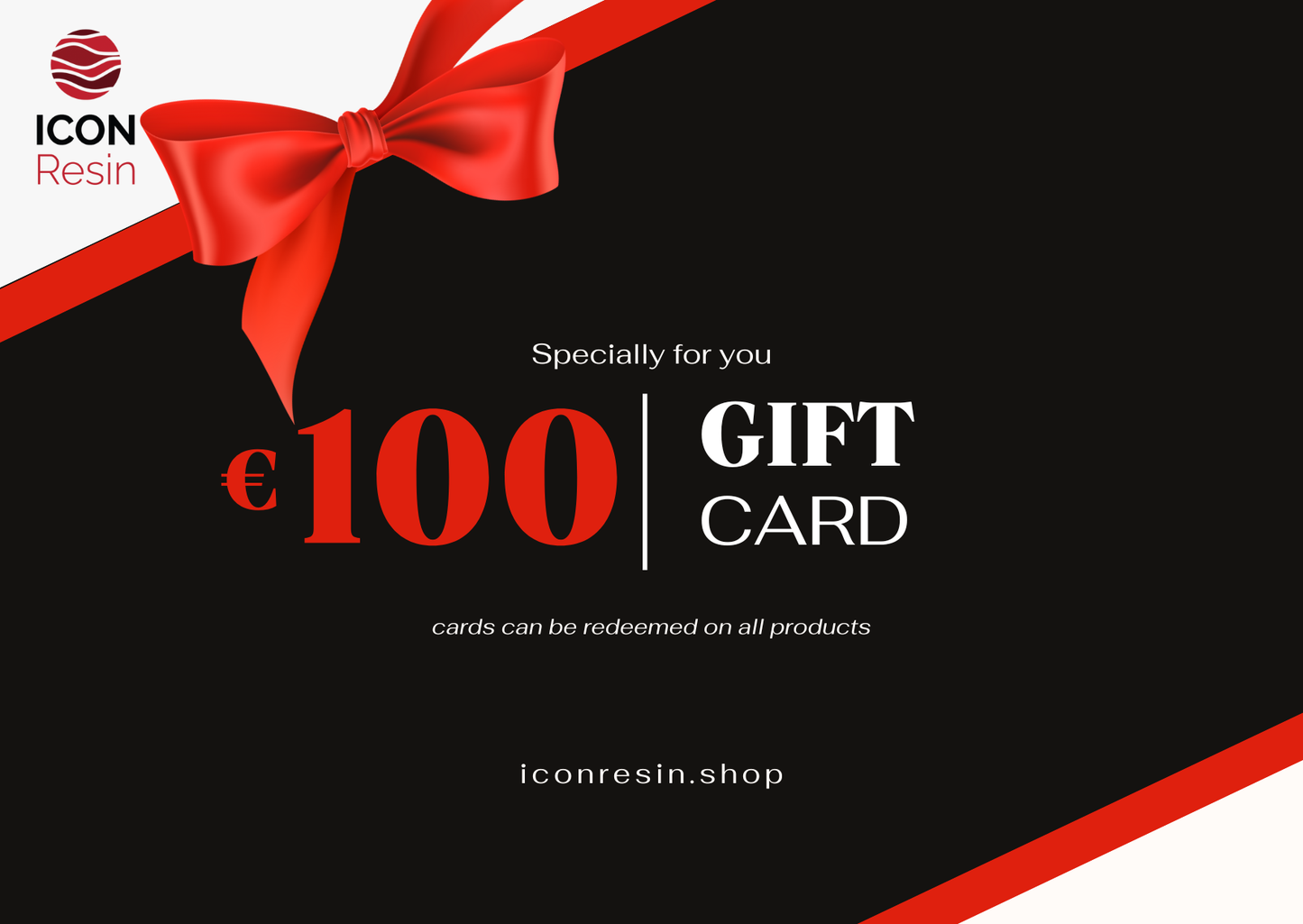 Icon Resin Gift Card