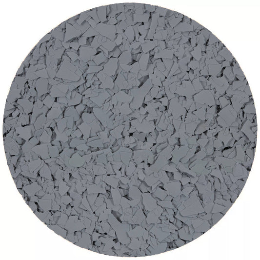 Solid Colour PVA Flake - 1480 Light Grey Flake