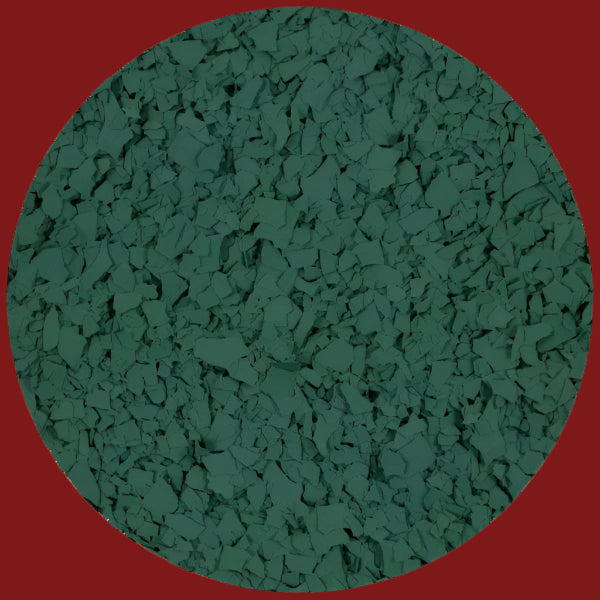 Solid Colour PVA Flakes - 1560 Green Flake
