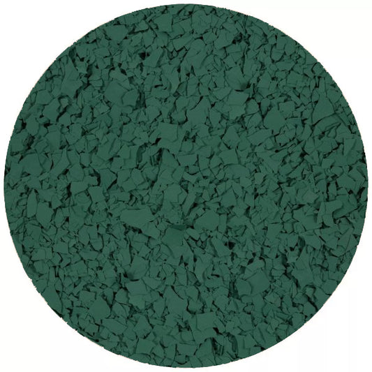 Solid Colour PVA Flakes - 1560 Green Flake