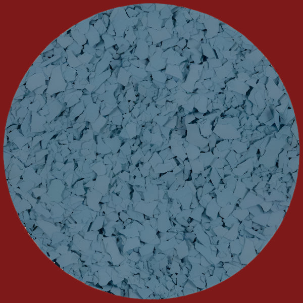 Solid Colour PVA Flakes-1720 Light Blue Flake