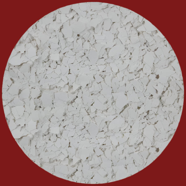 Solid Colour PVA Flakes - 1820 White Flake