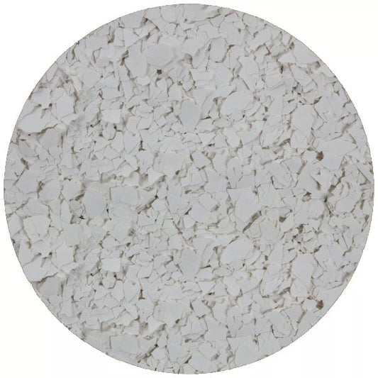 Solid Colour PVA Flakes - 1820 White Flake