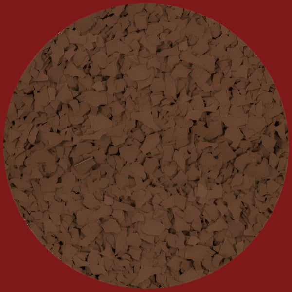 Solid Colour PVA Flakes - 5304 Brown Flake