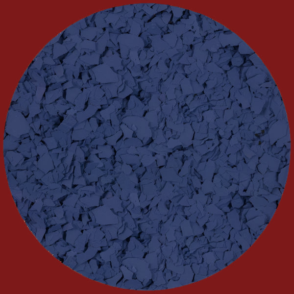 Solid Colour PVA Flakes - 6604 Blue Flake