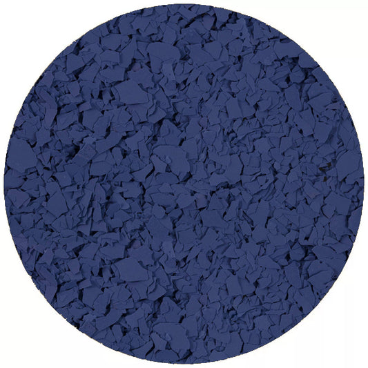 Solid Colour PVA Flakes - 6604 Blue Flake