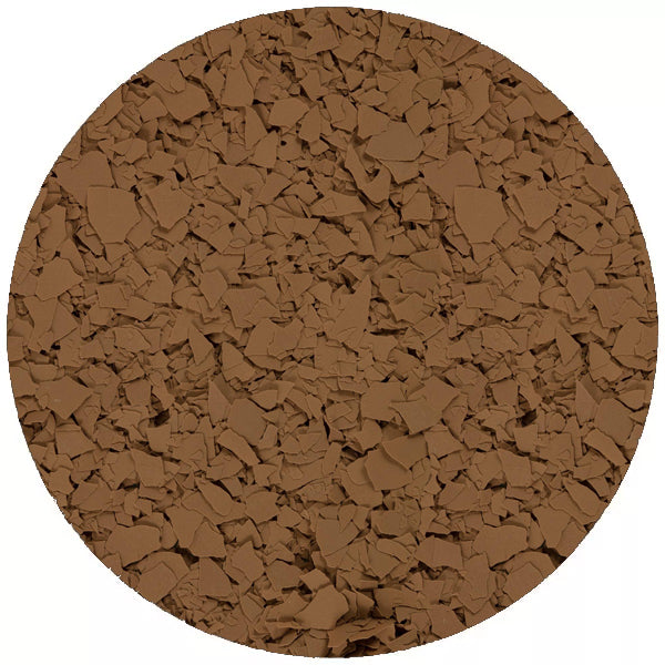 Solid Colour PVA Flakes - 6607 Light Brown Flake