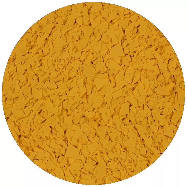 Solid Colour PVA Flakes - 6622 Yellow Flake