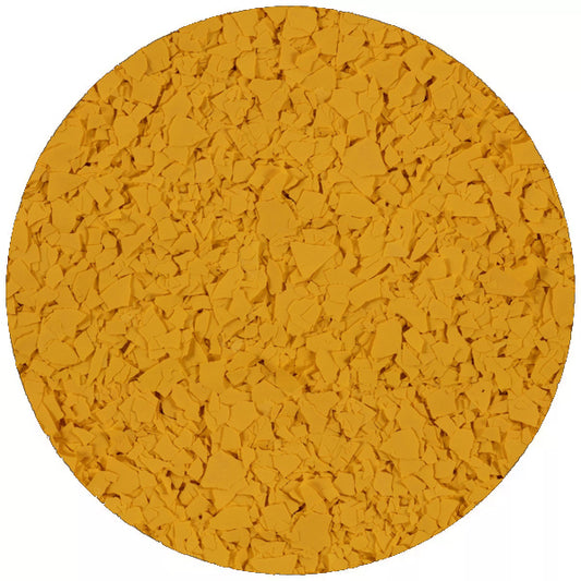 Solid Colour PVA Flakes - 6622 Yellow Flake