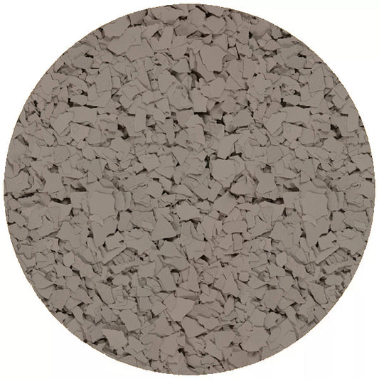 Solid Colour PVA Flake - 9800 Light Grey Flake