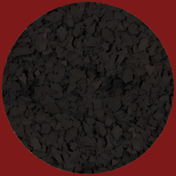 Solid Colour PVA Flakes - 9902 Black Flake