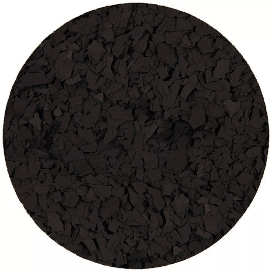 Solid Colour PVA Flakes - 9902 Black Flake