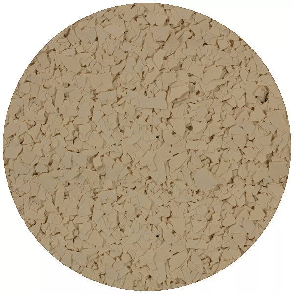 Solid Colour PVA Flake - 9909 Cream Flake