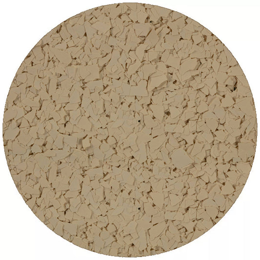 Solid Colour PVA Flake - 9909 Cream Flake