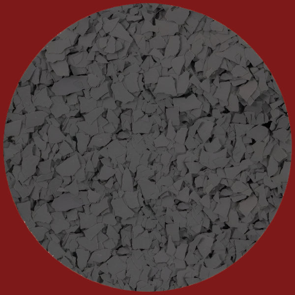 Solid Colour PVA Flakes - 9955 Grey Flake