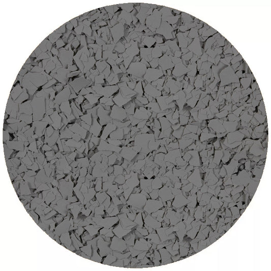 Solid Colour Flakes - 9961 Mid Grey Flake