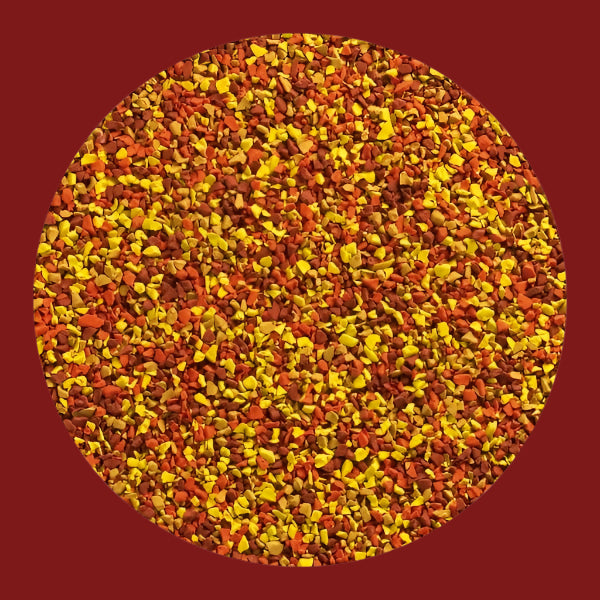 Rubber Granules - Fire Blend x 25Kg