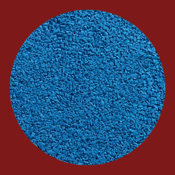 Rubber Granules - Light Blue x 25Kg