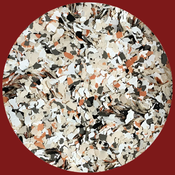 PVA Flakes - Peach Blend