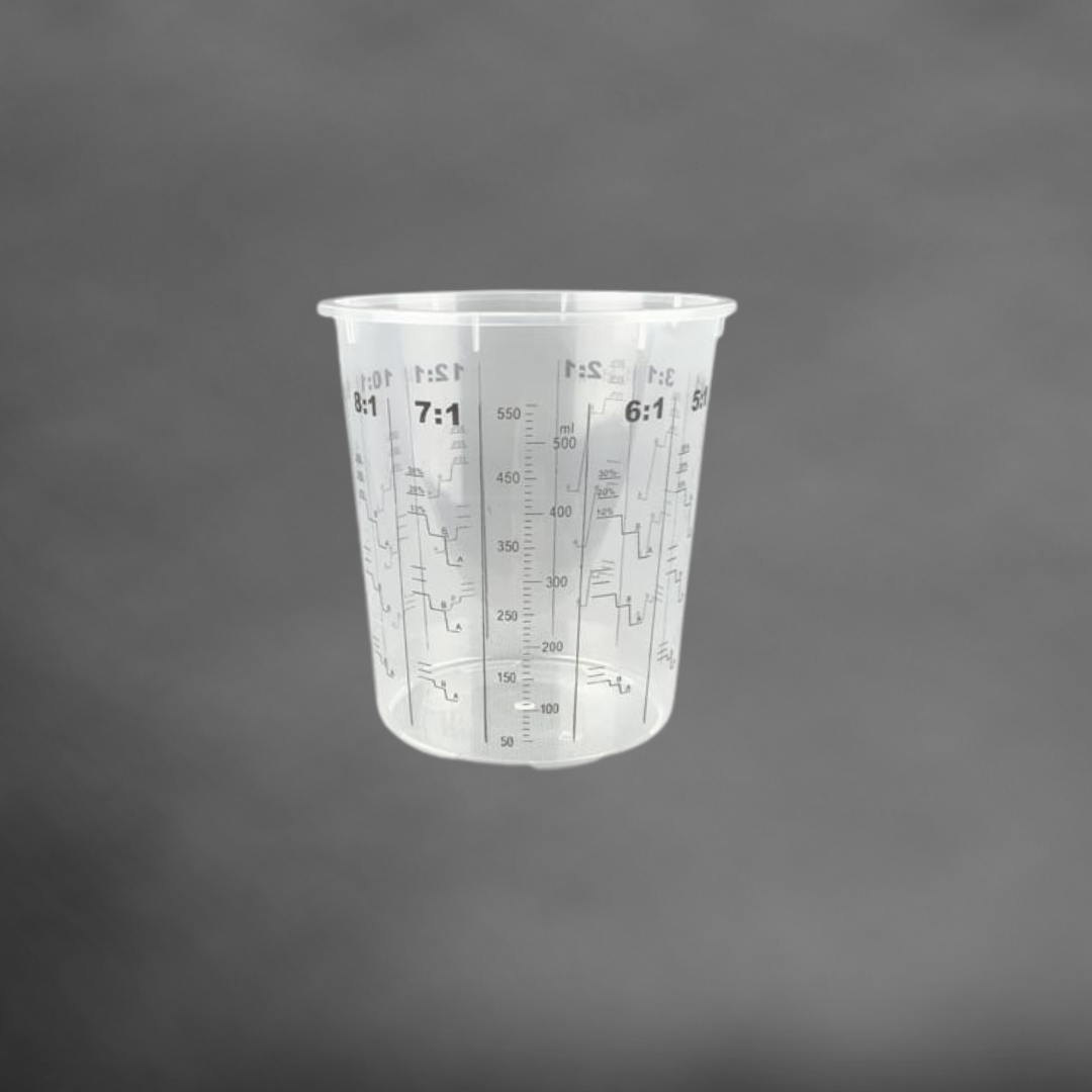 650ml Plastic Calibrated Mix Cup