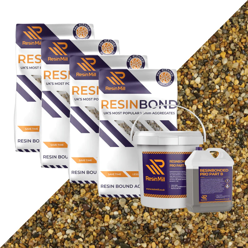 Resin Bonded Pro Kits - Golden Pea 1-3mm