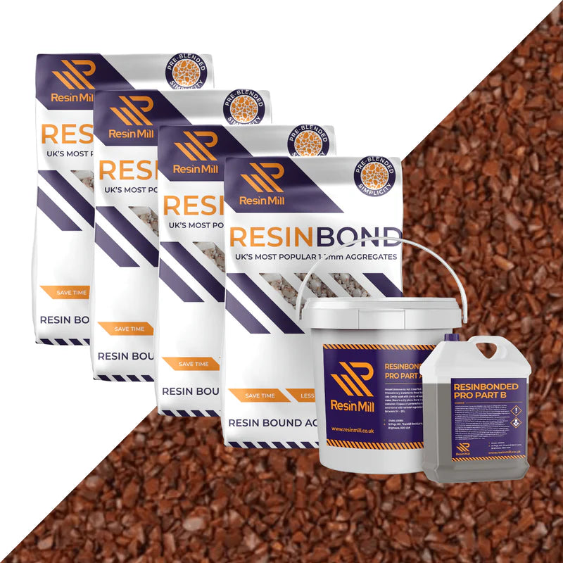 Resin Bonded Pro Kits - Red 1-3mm